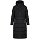 Čierne elegantný kabát