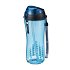 LOCKNLOCK Športová fľaša Lock 550 ml so silikónovou slamkou, modrá