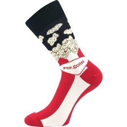 Lonka DONUT Unisex ponožky, biela, veľkosť