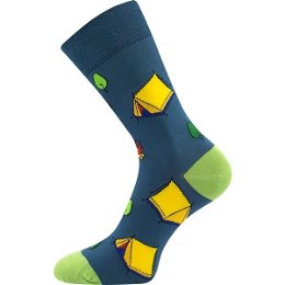 Lonka KEMP Unisex ponožky, tmavo zelená, veľkosť