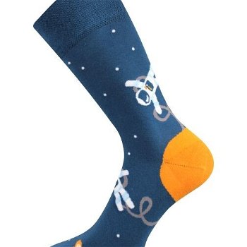 Lonka KOZMONAUT Unisex ponožky, tmavo modrá, veľkosť