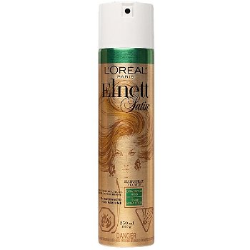 L´Oréal Paris Lak na vlasy s extra silnou fixáciou Elnett Satin Unfragnanced ( Extra Strong Hair Spray) 250 ml