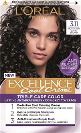 L´Oréal Paris Permanentná farba na vlasy Excellence Cool Creme -ZĽAVA - poškodená krabička 4.11 Ultra popelavá hnědá