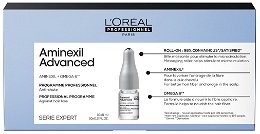 L´Oréal Professionnel Intenzívna kúra proti padaniu vlasov Séria Expert Aminexil Advanced 10 x 6 ml