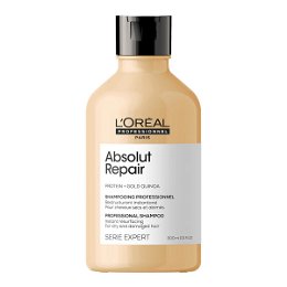 L´Oréal Professionnel Regeneračný šampón pre veľmi poškodené vlasy Serie Expert Absolut Repair Gold Quinoa + Protein (Instant Resurfacing Shampoo) 300 ml