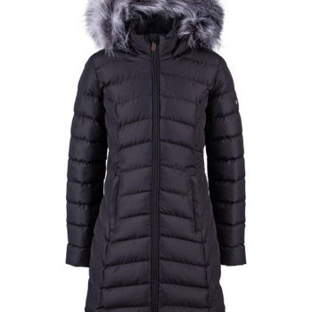 Lotto MARNIE Dievčenský zimný kabát, čierna, veľkosť