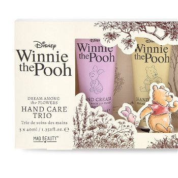 Mad Beauty Darčeková sada krémov na ruky Winnie The Pooh (Hand Cream Trio)