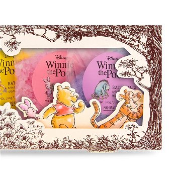 Mad Beauty Soľ do kúpeľa Winnie The Pooh (Bath Salt Trio) 3 x 100 g