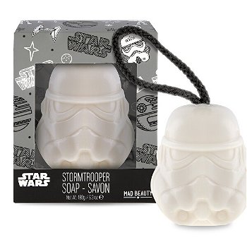 Mad Beauty Tuhé mydlo na telo Star Wars Storm Trooper ( Body Soap) 180 g