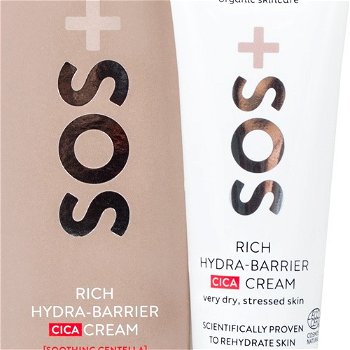 MÁDARA Hydratačný krém pre veľmi suchú pleť SOS (Rich Hydra-Barrier Cica Cream) 40 ml