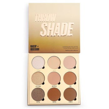 Makeup Obsession Paletka na tvár Makeup Obsession Throw Shade (Contour Palette) 9 x 2,2 g