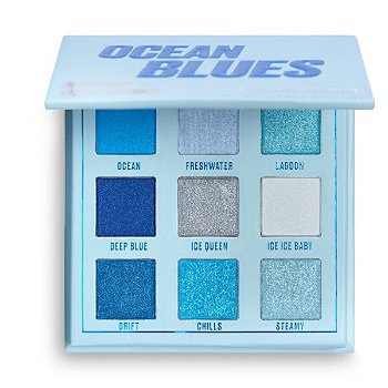Makeup Obsession Paletka očných tieňov Ocean Blue s (Shadow Palette) 11,7 g