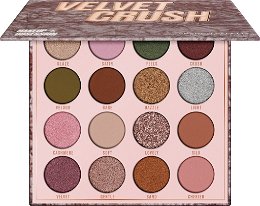 Makeup Obsession Paletka očných tieňov Velvet Crush 16 x 1 g