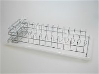 MAKRO - Odkvapkávač na riad s podnosom, 9 x 25 x 50 cm