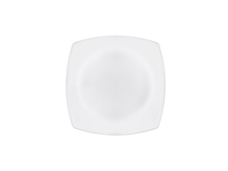 MAKRO - Tanier plytký 26,4cm Bianco