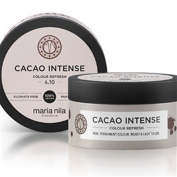 Maria Nila Jemná vyživujúce maska bez permanentných farebných pigmentov Cacao Intense ( Colour Refresh Mask) 100 ml