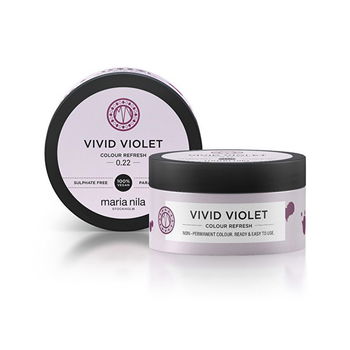 Maria Nila Jemná vyživujúce maska bez permanentných farebných pigmentov Vivid Violet ( Colour Refresh Mask) 100 ml