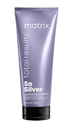 Matrix Hĺbková maska pre strieborné vlasy Total Results So Silver ( Color Obsessed Triple Power Mask) 200 ml
