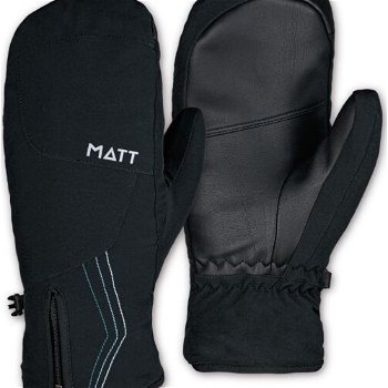 Matt ANAYET MITTEN JUNIOR Detské lyžiarske rukavice, čierna, veľkosť