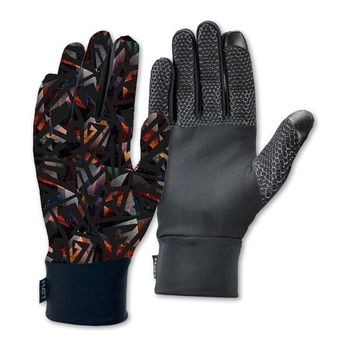 Matt INNER TOUCH GLOVES Bežecké rukavice, tmavo sivá, veľkosť