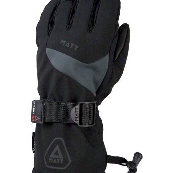 Matt SKITIME Pánske rukavice, čierna, veľkosť