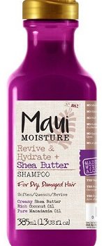 MAUI MAUI oživujúci šampón + Shea Butter pre zničené vlasy 385 ml