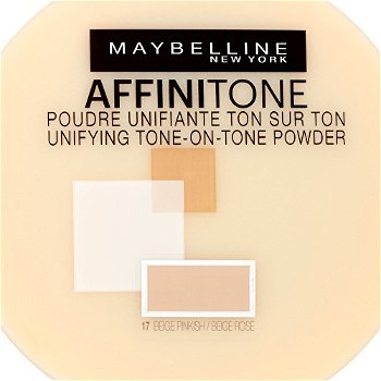 Maybelline Kompaktný zjednocujúci púder Affinitone (Powder) 9 g 03 Light Sand Beige