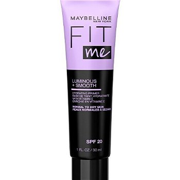 Maybelline Rozjasňujúca podkladová báza pod make-up Fit Me Luminous + Smooth ( Hydrating Primer) 30 ml
