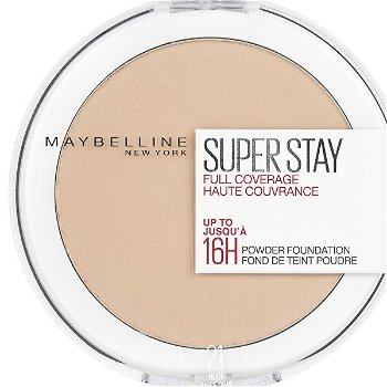 Maybelline Zmatňujúci vodeodolný púder Superstay 16H (Powder Foundation) 9 g 10 Ivory