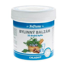 MedPharma Bylinný balzam chladivý, 33 druhov bylín 250 ml