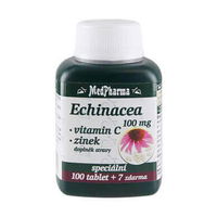 MedPharma Echinacea 100 mg + vit C + zinok 107 tablet