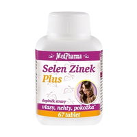 MedPharma Selén zinok plus 67 tabliet