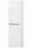MEREO - Mailo, kúpeľňová skrinka vysoká 170 cm, biela, chróm madlo CN514LP