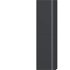 MEREO - Siena, kúpeľňová skrinka 155 cm vysoká, L/P, antracit mat CN434LP