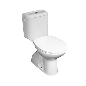 MEREO - WC kombi, spodný odpad s armatúrou (VSD80 H8602770007871