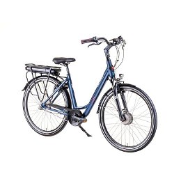 Mestský elektrobicykel Devron 28124A 28" 4.0 Farba blue, Veľkosť rámu 19,5" (172-187 cm)