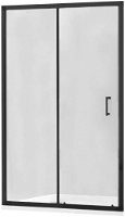 MEXEN - APIA posuvné dvere 90x190 cm 5mm čierne, transparent 845-090-000-70-00