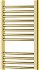 MEXEN - Ares vykurovací rebrík/radiátor 1200 x 400 mm, 442 W, zlatá W102-1200-400-00-50