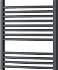 MEXEN - Ares vykurovací rebrík/radiátor 1200 x 600 mm, 620 W, antracit W102-1200-600-00-66