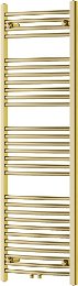 MEXEN - Ares vykurovací rebrík/radiátor 1500 x 500 mm, 497 W, zlatá W102-1500-500-00-50