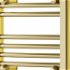 MEXEN - Ares vykurovací rebrík/radiátor 500 x 400 mm, 141 W, zlatá W102-0500-400-00-50