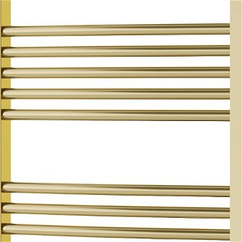 MEXEN - Ares vykurovací rebrík/radiátor 900 x 600 mm, 342 W, zlatá W102-0900-600-00-50