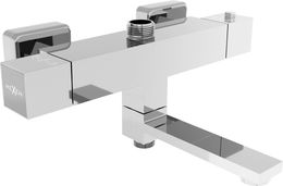 MEXEN - Cube batéria termostatická vaňová/ sprchová chróm 77910-00