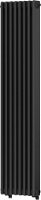 MEXEN - Denver vykurovací rebrík/radiátor 1600 x 378 mm, 1487 W, čierny W215-1600-378-00-70