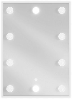 MEXEN - Dona zrkadlo s osvetlením 50 x 70 cm, LED 600 9818-050-070-611-00