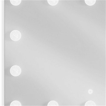 MEXEN - Dona zrkadlo s osvetlením 80 x 60 cm, LED 600 9818-080-060-611-00