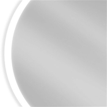 MEXEN - Ella zrkadlo s osvetlením s kozmetickým zrkadlom, 90 cm, LED 600 9811-090-090-611-00