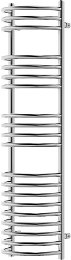 MEXEN - Eros vykurovací rebrík/radiátor 1200 x 318 mm, 331 W, chróm W112-1200-318-00-01
