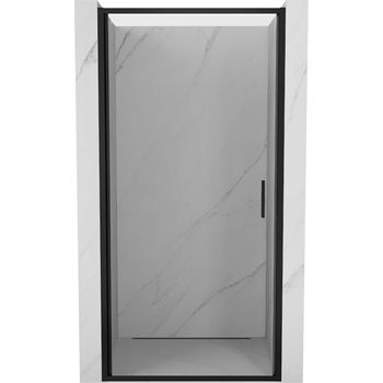 MEXEN - Exo sprchové dvere krídlové 90 cm, transparent, čierna 817-090-000-70-00