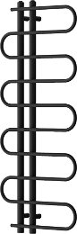 MEXEN - Kiso vykurovací rebrík/radiátor 1250 x 500 mm, 256 W, čierna W114-1250-500-00-70